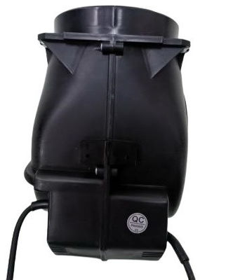 Schwarzes Plastik-Shell Centrifugal Wechselstrom-Gebläse für Kocher Hood Air Purifier