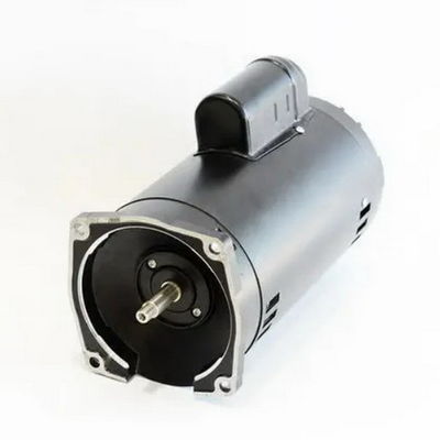 Einphasiges Wechselstrommotor quadratische der Flansch-Pool-Pumpen-universeller elektrischer verlegter Wellen-ODP