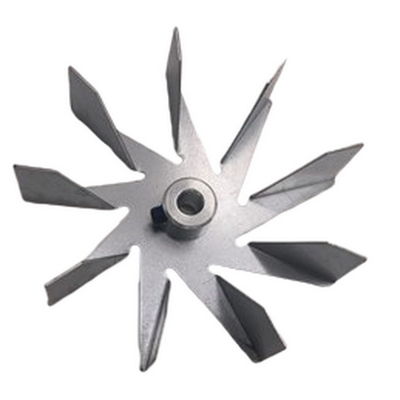 114 mm Durchmesser Kaminventilator 9 Klingen Verzinkte Blech für Pellet-Ofen