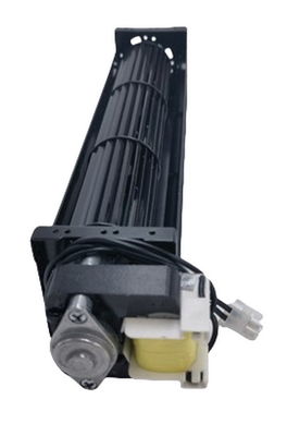 Tangentialer Bläser Kreuzflussventilator Schwarze Elektrophorese 120V 60HZ 260mm Für elektrische Öfen