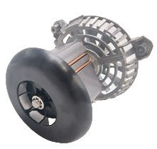 C-Rahmen-Schatten-Stählmotor 83W 240V 60HZ Einphasige vertikale Halte-Schrank-Ofen-Ventilator-Motor