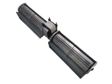 42W Doppelkäfig Kreuzströmungsbläser Ventilator 48mm Durchmesser AC Hochtemperaturvariable Montage